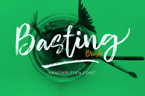 Basting: A Handwritten Font for Editorial Design