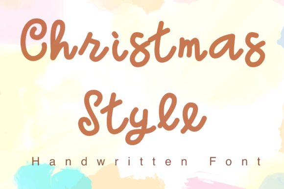 Christmas Style Font Review