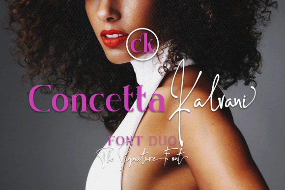 Concetta Kalvani: A Stylish Font for Digital Marketing