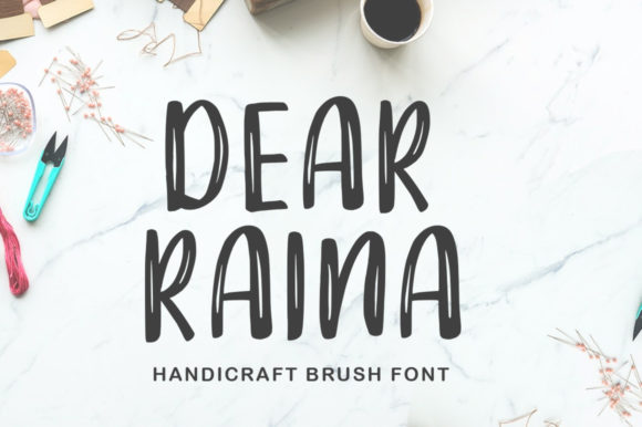 Dear Raina: A Script Font for Real Projects