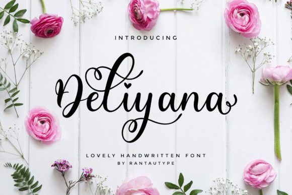Deliyana: A Romantic Script Font