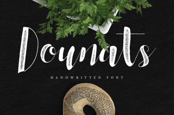 Dounats: A Handwritten Font for Web Design