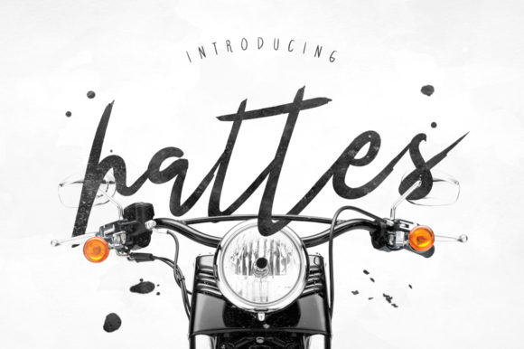 Hattes: A Handwritten Font for Web Design