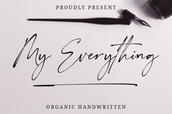 My Everything: A Stylish Font for Business Branding