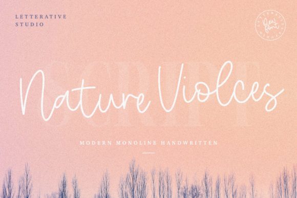 Nature Violces Font for Business