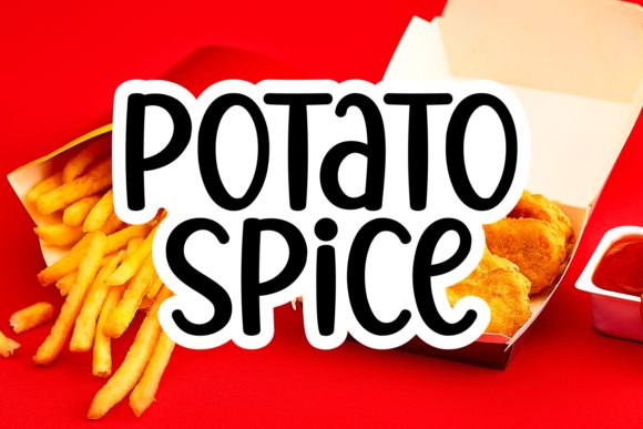 Potato Spice: A Cute Handwritten Font