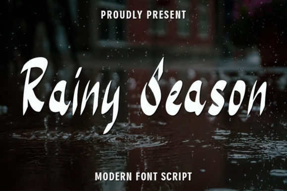 Rainy Season: A Script Font for Emotional Design