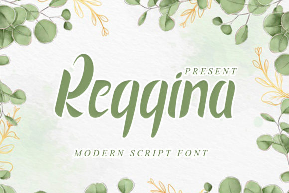 Reggina: A Handwritten Font for Editorial Design