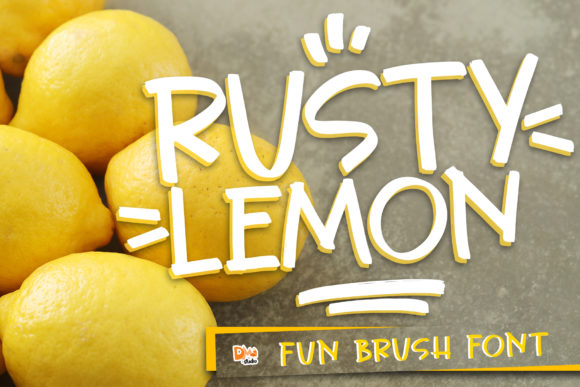 Rusty Lemon Font Review