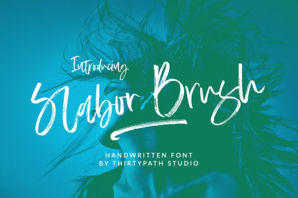 Slabor Brush: A Font for Business Style