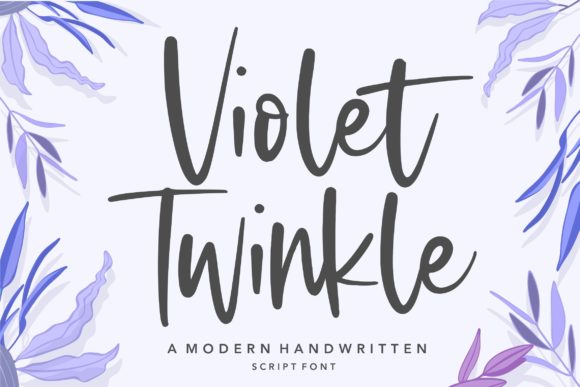 Violet Twinkle Font Review