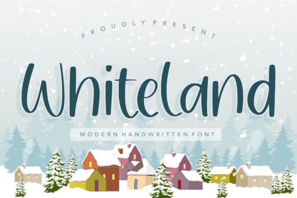 Whiteland: A Playful Font for Creative Campaigns