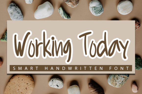 Working Today Font for Business
